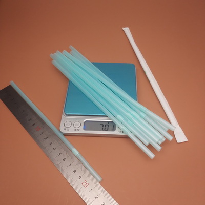 Flexible 6*200mm 100% Compostable Biodegradable FDA Certified ECO Friendly Drinking PLA Straw 